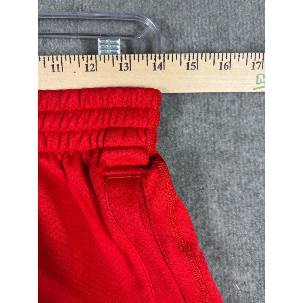 Nike SB Dri-FIT Mesh Athletic Shorts Graphic Logo Small Red